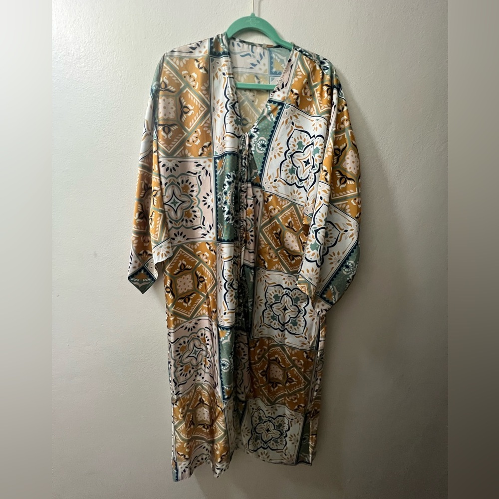 SATIN TUNIC